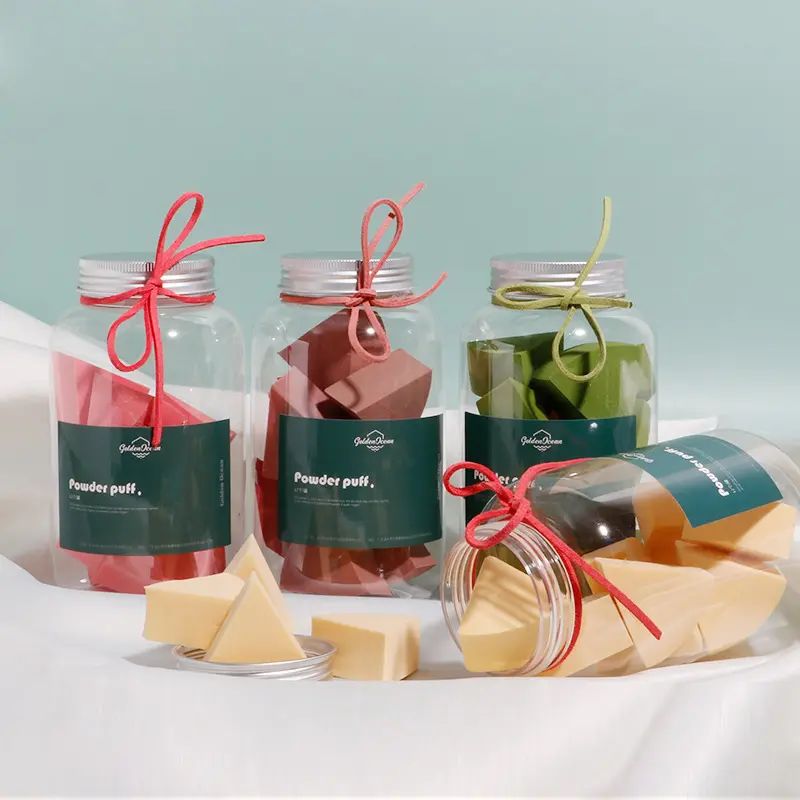 Mix Color Mini Makeup Sponge Sets Beauty Blending Makeup Tools Facial Foundation Makeup Sponge