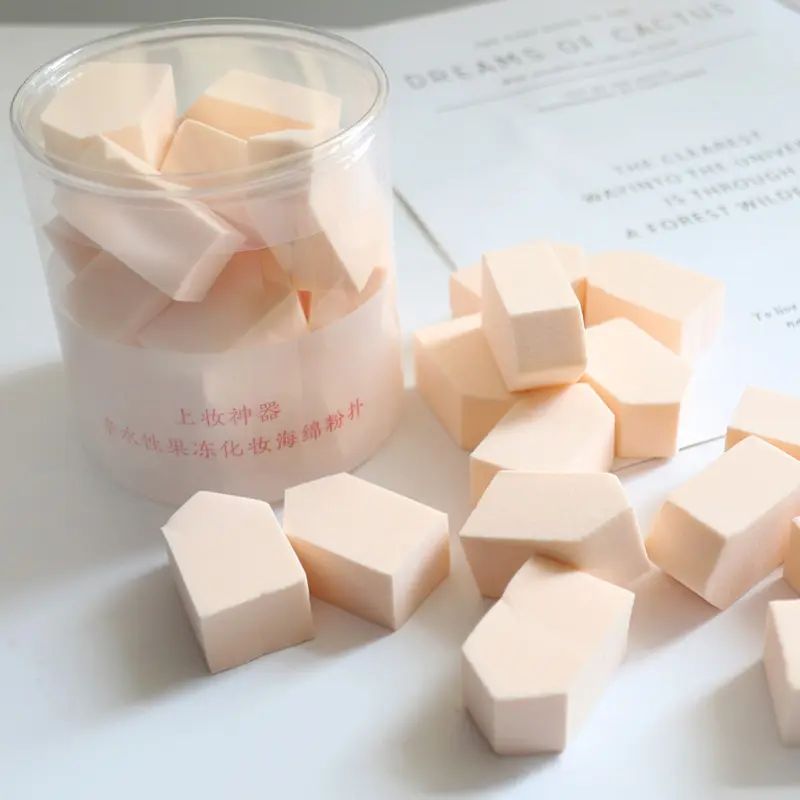 Candy Puff Bottle Walang Card Powder Makeup Remover Pad Beauty Egg