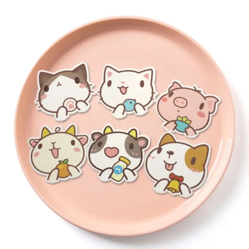 Nagbebenta ng Animal Printing Compressed Kapok Kitchen Cleaning