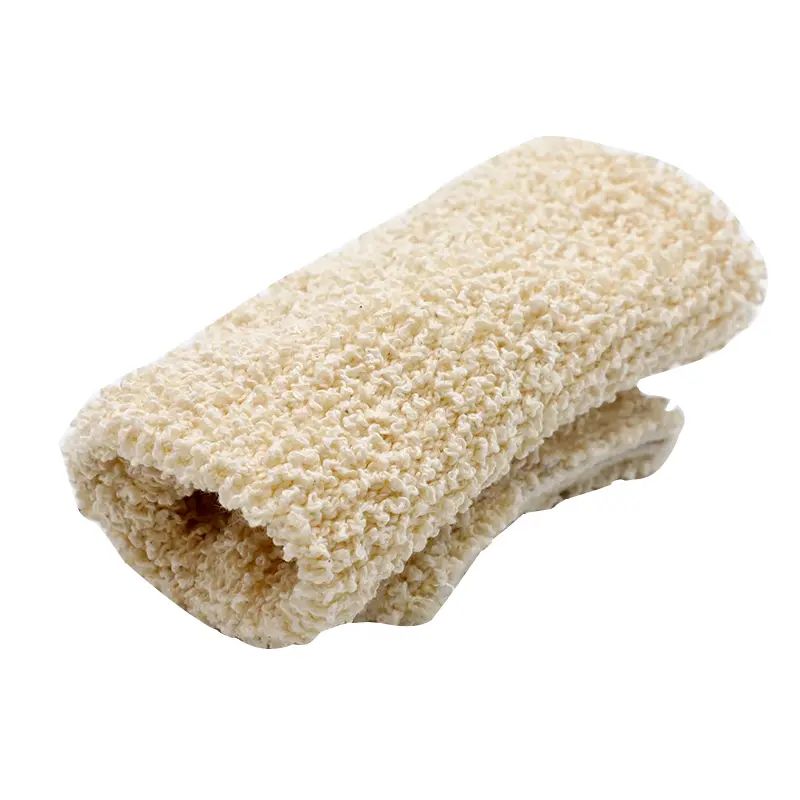 Eco Friendly Natural Hemp Exfoliating Bath Mitt Glove Sponge para sa Bath
