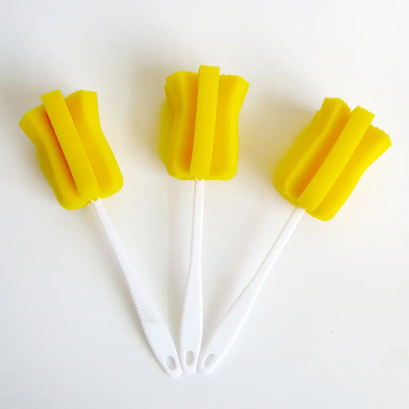 Mababang Presyo Long Handle Bottle Brush Cup Sponge Brush