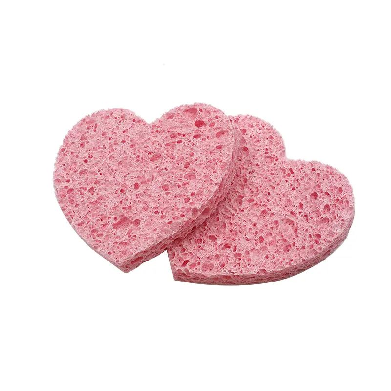 Paghuhugas ng Mukha at Pag-aalis ng Paligo sa Nabubulok na Cellulose Sponge