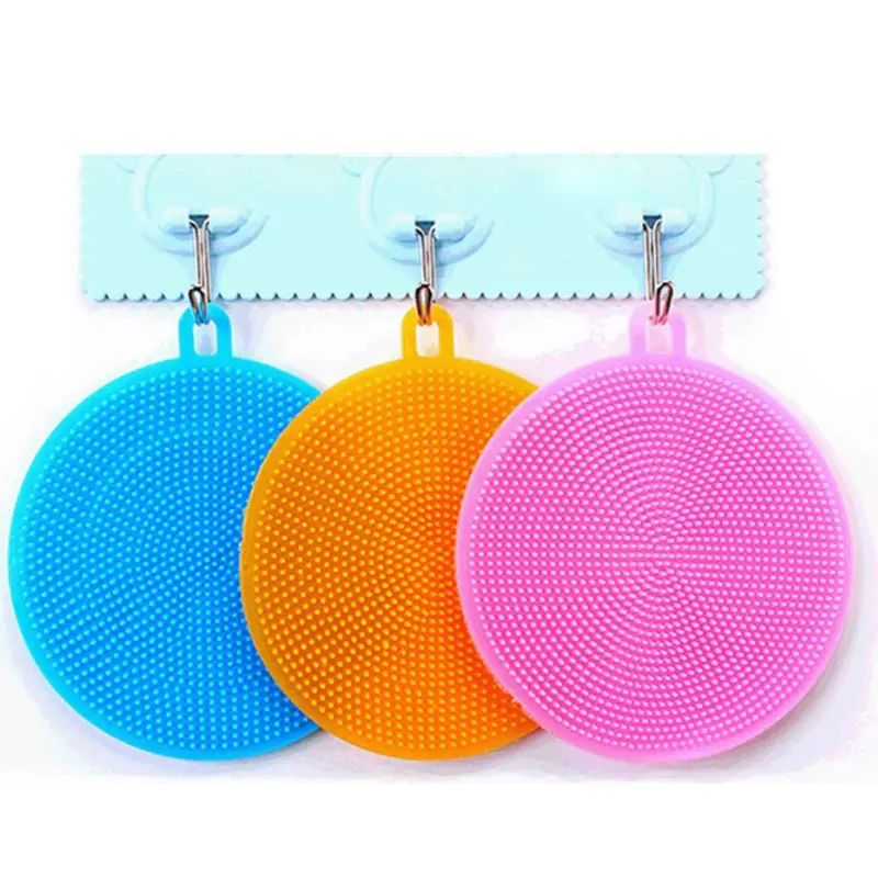 Kusina Silicone Food-Grade Dishwashing Scrub Cleaning Dish Brush