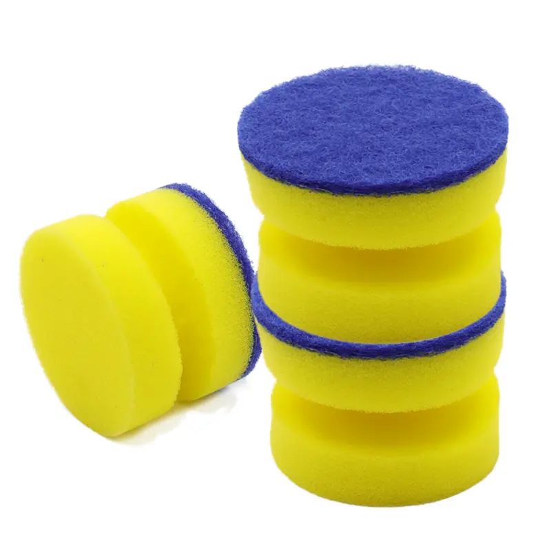 Circular I-Shaped Sponge Composite Cleaning Cloth Special