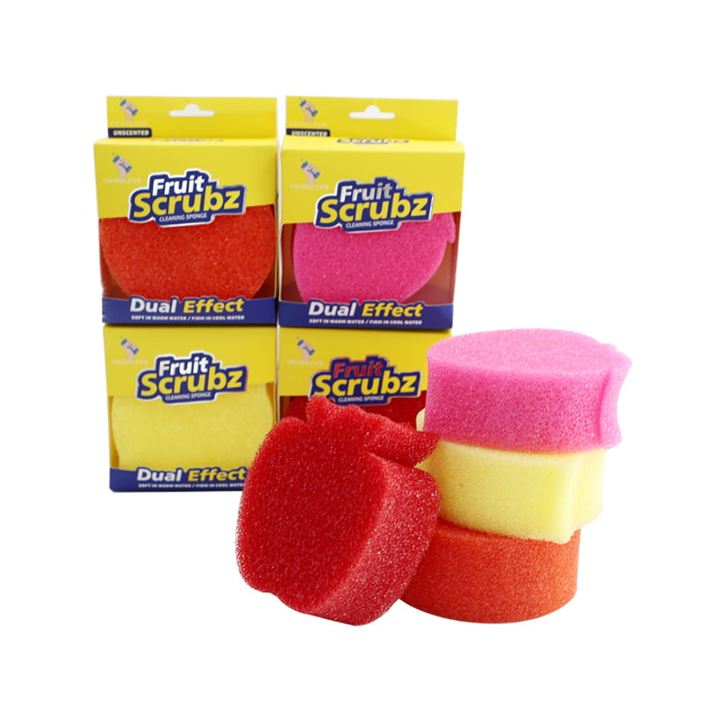 Mga Non Scratch Scrubber para sa Mga Pinggan na Lumalaban sa Temperatura Kinokontrol Malambot sa Warm Firm sa Malamig na Deep Cleaning Custom Smile Sponge Daddy Wash
